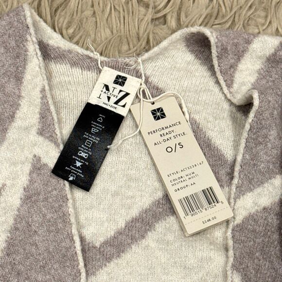 NWT Nic & Zoe poncho shawl wrap one size - Picture 2 of 4